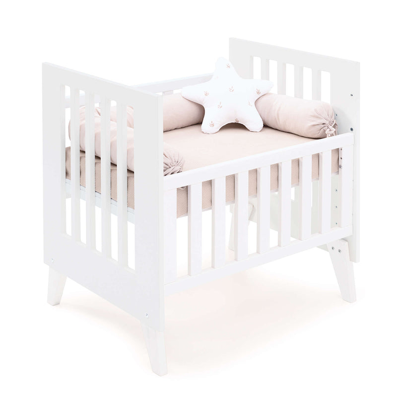 Minicuna y cuna todo en uno (7en1) blanca · Nexo Tre White C187T-M7700