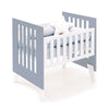 Minicuna 60x80 cm para colecho blanca/azul · Nexo Uno Blu denim