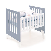 Minicuna 60x80 cm para colecho blanca/azul · Nexo Uno Blu denim