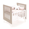 Minicuna y cuna todo en uno (7en1) blanca/beige · Nexo Tre Arena C187T-M7753