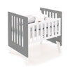Minicuna 60x80 cm para colecho blanca/antracita · Nexo Uno Antracita