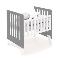 Minicuna 60x80 cm para colecho blanca/antracita · Nexo Uno Antracita