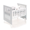 Minicuna 60x80 cm para colecho blanca/gris · Nexo Uno Grey