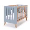 Cuna de colecho 60x120 cm (4en1) madera/celeste · Nexor Blue Denim