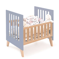 Minicuna colecho 60x80 cm (5en1) madera/azul · Nexor Uno Blu denim C187RA-M4195