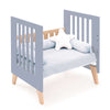 Minicuna colecho 60x80 cm (5en1) madera/azul · Nexor Uno Blu denim C187RA-M4195