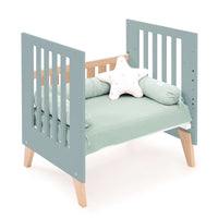 Minicuna convertible en cuna (7en1) madera/verde · Nexor Tre Eucalyptus C187RT-M5795