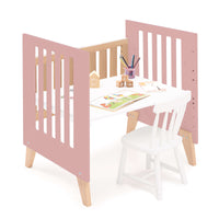 Minicuna colecho 60x80 cm (5en1) madera/rosado · Nexor Uno Quarzo C187RA-M5995
