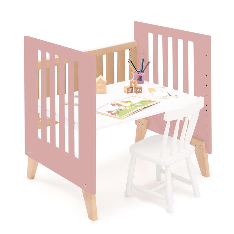 Minicuna colecho 60x80 cm (5en1) madera/rosado · Nexor Uno Quarzo C187RA-M5995
