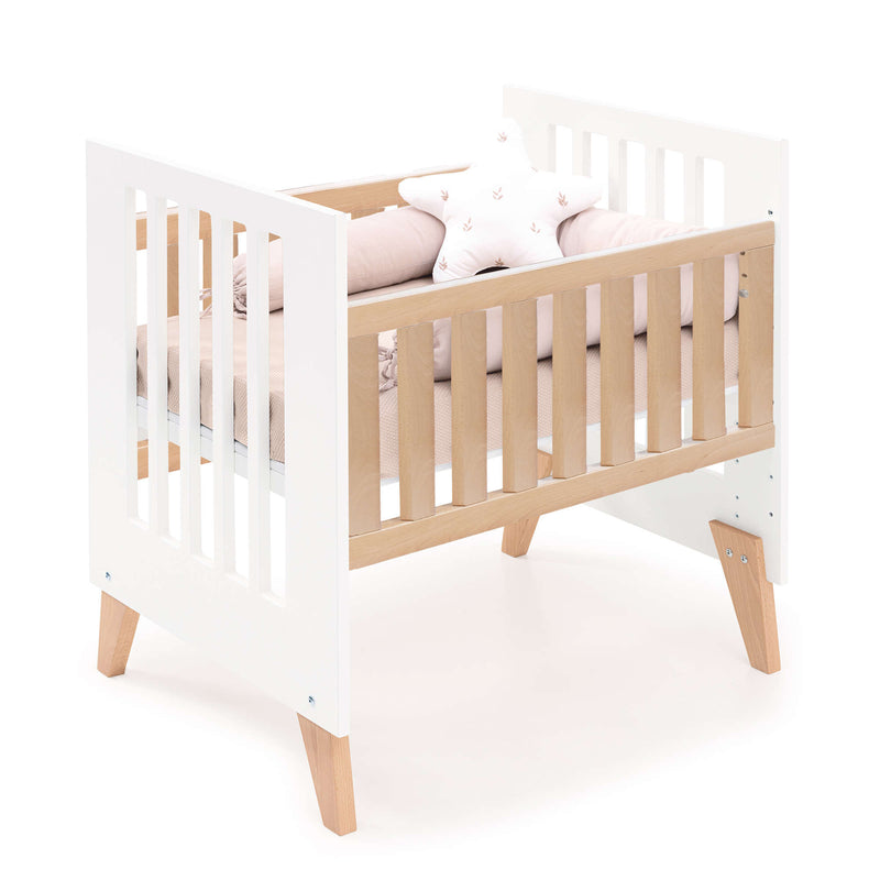Minicuna colecho 60x80 cm madera/blanca · Nexor Uno White