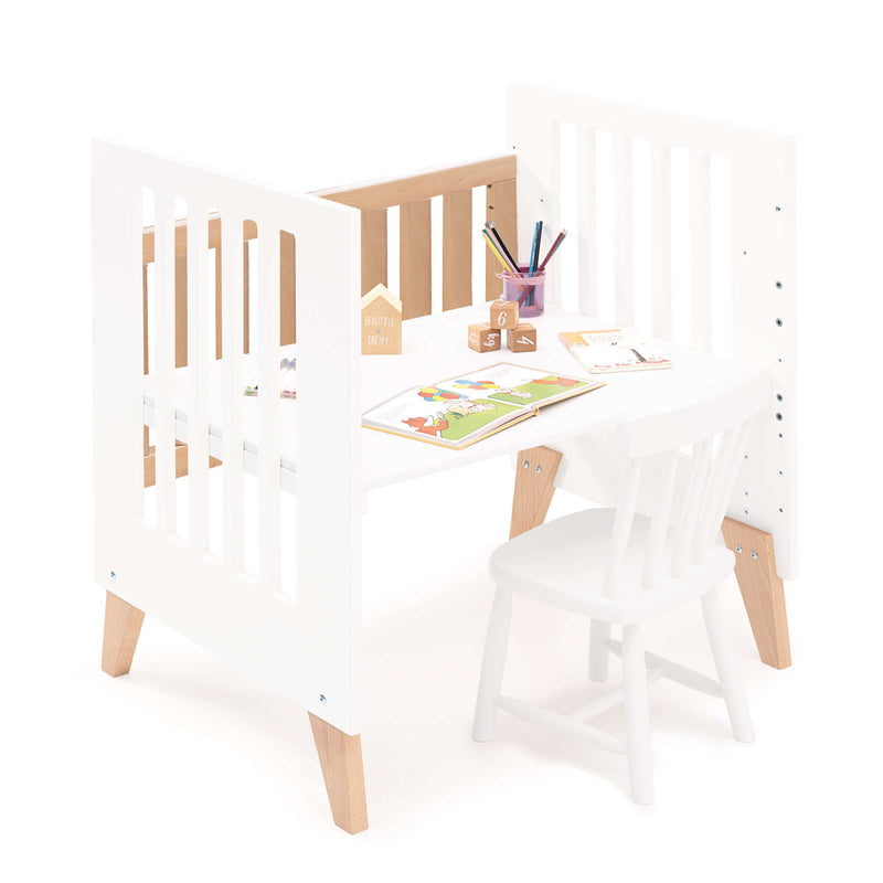 Minicuna colecho 60x80 cm madera/blanca · Nexor Uno White