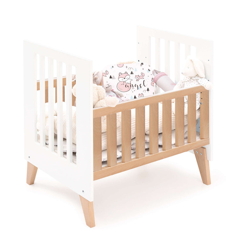 Minicuna colecho 60x80 cm madera/blanca · Nexor Uno White