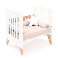 Minicuna colecho 60x80 cm madera/blanca · Nexor Uno White