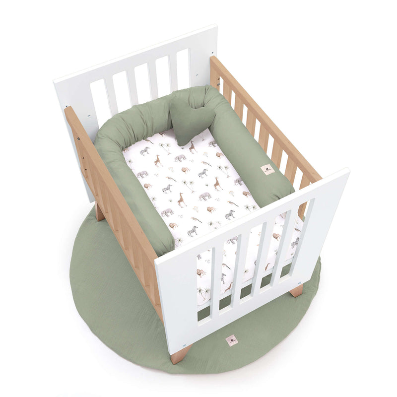 Minicuna colecho 60x80 cm madera/blanca · Nexor Uno White