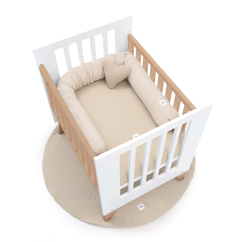 Minicuna colecho 60x80 cm madera/blanca · Nexor Uno White