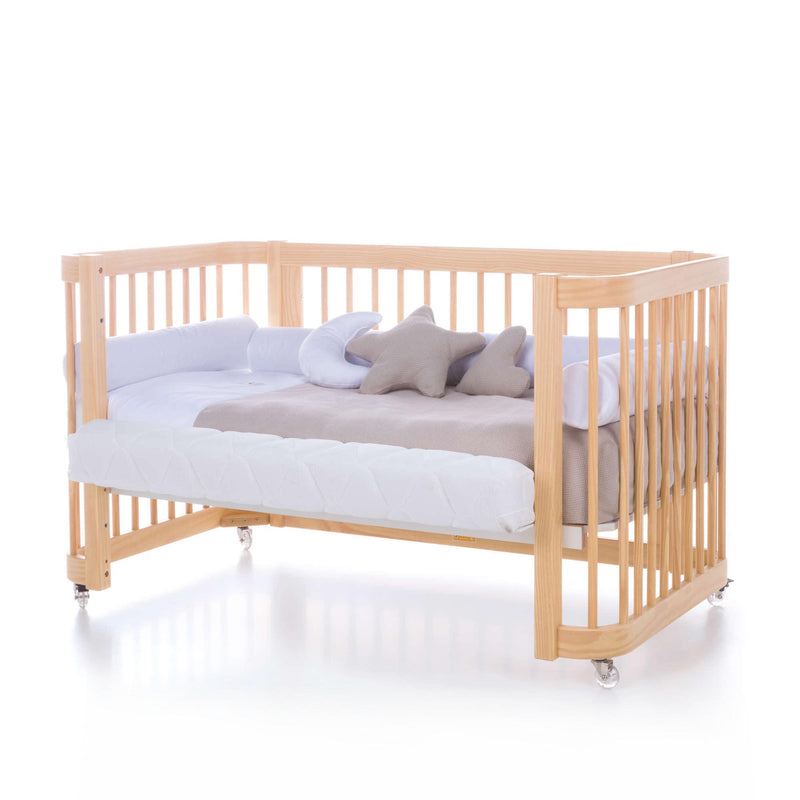 Cuna-Cama para bebé 70x140 cm (3en1) madera · Crea Due Nomad C300-M5000