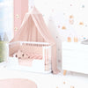 Dosel de techo para minicuna/cuna bebés rosa · Liberty 702-132