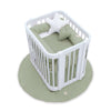 Reductor cuna rulo verde-oliva · Mist 668-156