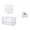 Minicuna, cuna 3 en 1 y cama (4en1) blanca · Crea Tre Bianco C301-M1100