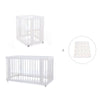 Minicuna, cuna 3 en 1 y cama (4en1) blanca · Crea Tre Bianco C301-M1100