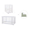 Minicuna, cuna 3 en 1 y cama (4en1) blanca · Crea Tre Bianco C301-M1100