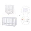 Minicuna, cuna 3 en 1 y cama (4en1) blanca · Crea Tre Bianco C301-M1100