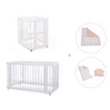 Minicuna, cuna 3 en 1 y cama (4en1) blanca · Crea Tre Bianco C301-M1100