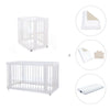 Minicuna, cuna 3 en 1 y cama (4en1) blanca · Crea Tre Bianco C301-M1100