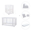Minicuna, cuna 3 en 1 y cama (4en1) blanca · Crea Tre Bianco C301-M1100