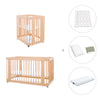 Minicuna-cuna-cama todo en uno (4en1) madera · Crea Tre Nomad C301-M5000
