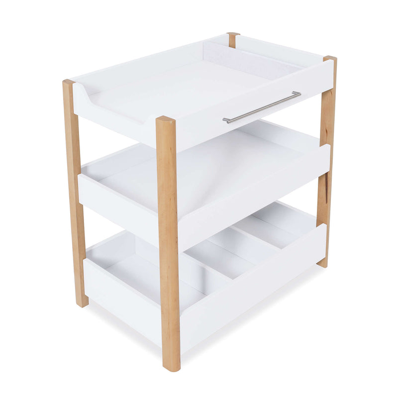 Mueble cambiador 50x80 cm con estantes madera/blanco · Neo Dadá D103