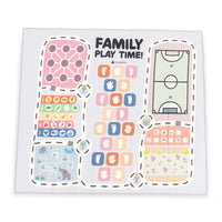 Alfombra de juegos infantil plegable (2 caras) 200x180 cm · Musgo FP118