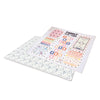 Alfombra de juegos infantil plegable (2 caras) 200x180 cm · Musgo FP118
