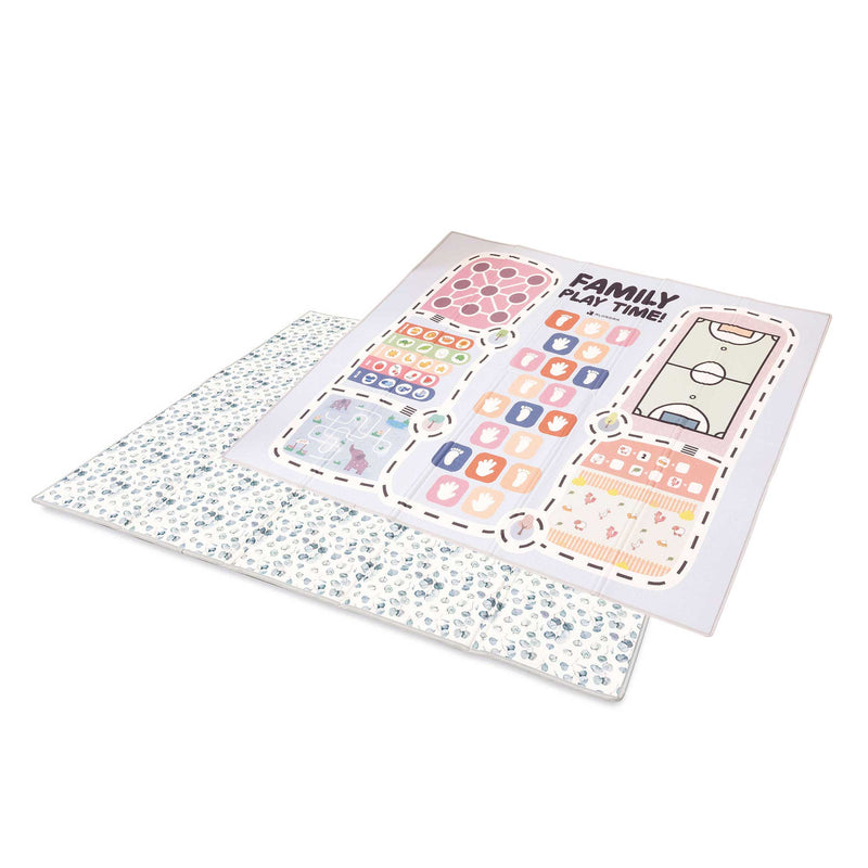 Alfombra de juegos infantil plegable (2 caras) 200x180 cm · Musgo FP118
