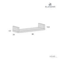 Estantería infantil de madera · H549