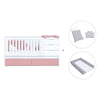 Cuna convertible 70x140 cm blanca/rosa · Sero More Quarzo K546-M7759