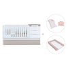 Cuna convertible 70x140 cm blanca/beige · Sero More K546-M7753