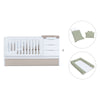 Cuna convertible 70x140 cm blanca/beige · Sero More K546-M7753