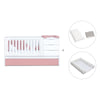 Cuna convertible 70x140 cm blanca/rosa · Sero More Quarzo K546-M7759