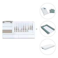 Cuna convertible 70x140 cm beige · Sero Kubo K551-M7753