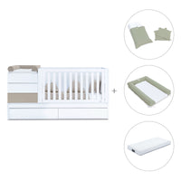 Cuna convertible 70x140 cm beige · Sero Kubo K551-M7753