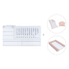 Cuna convertible 70x140 cm blanca · Sero Kubo K551-M7700