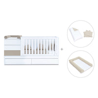 Cuna convertible 70x140 cm beige · Sero Kubo K551-M7753