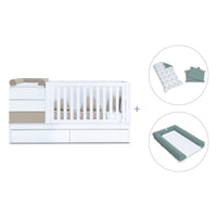 Cuna convertible 70x140 cm beige · Sero Kubo K551-M7753