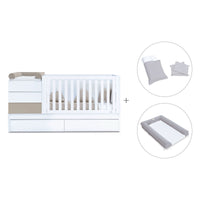 Cuna convertible 70x140 cm beige · Sero Kubo K551-M7753