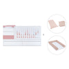 Cuna convertible 70x140 cm blanca/rosa · Sero Kubo Quarzo K551-M7759