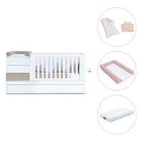 Cuna convertible 70x140 cm beige · Sero Kubo K551-M7753