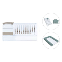 Cuna convertible 70x140 cm beige · Sero Kubo K551-M7753