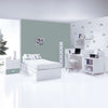 Cuna convertible 70x140 cm blanca/eucalipto · Sero Bubble Eucalyptus K554-M7757