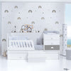 Cuna convertible 70x140 cm blanca/antracita · Sero Bubble Antracita K554-M7758